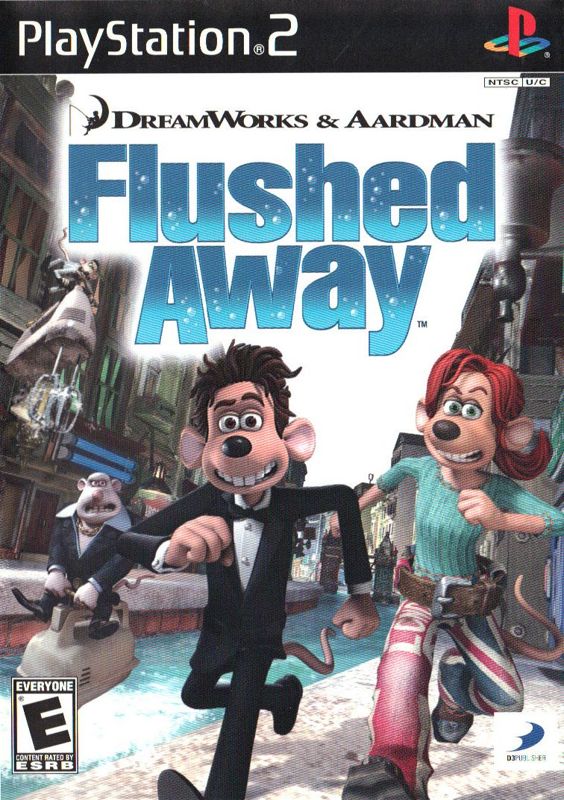 Flushed Away box art for Playstation 2